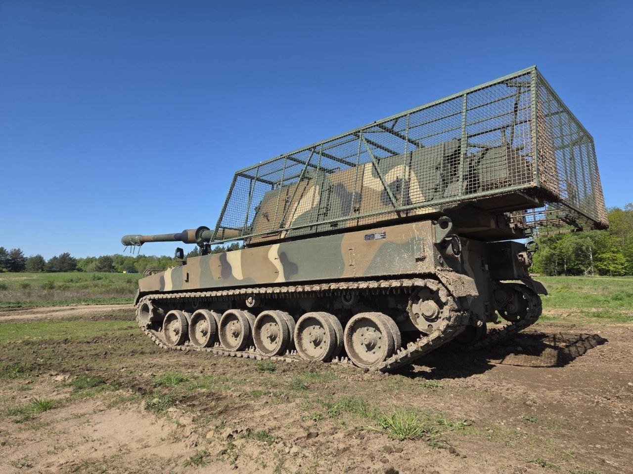 Poland Tests Drone Defense System on K9 Howitzers to Boost Battlefield Survivability