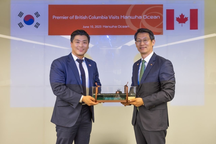 Hanwha Ocean Hosts British Columbia Delegation to Discuss Submarine Maintenance and Technology Transfer